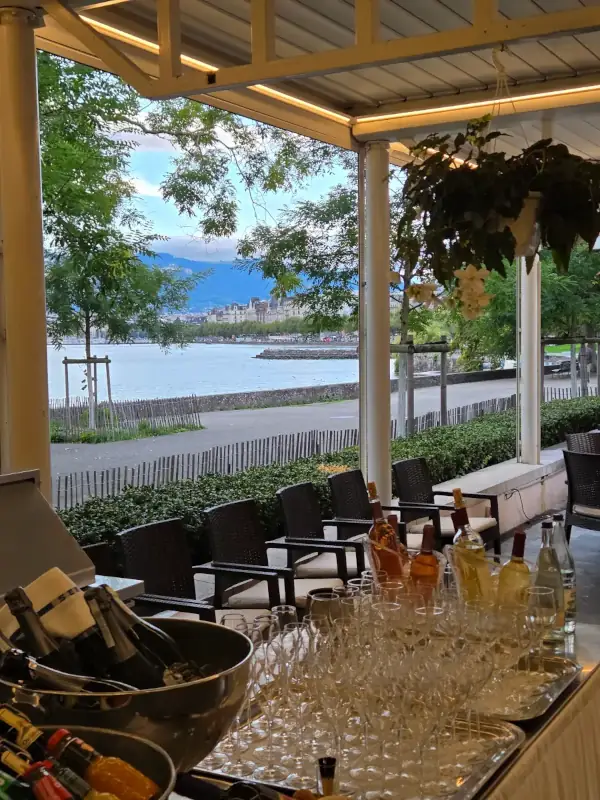 Animation Cocktail mariage La Perle du Lac Genève